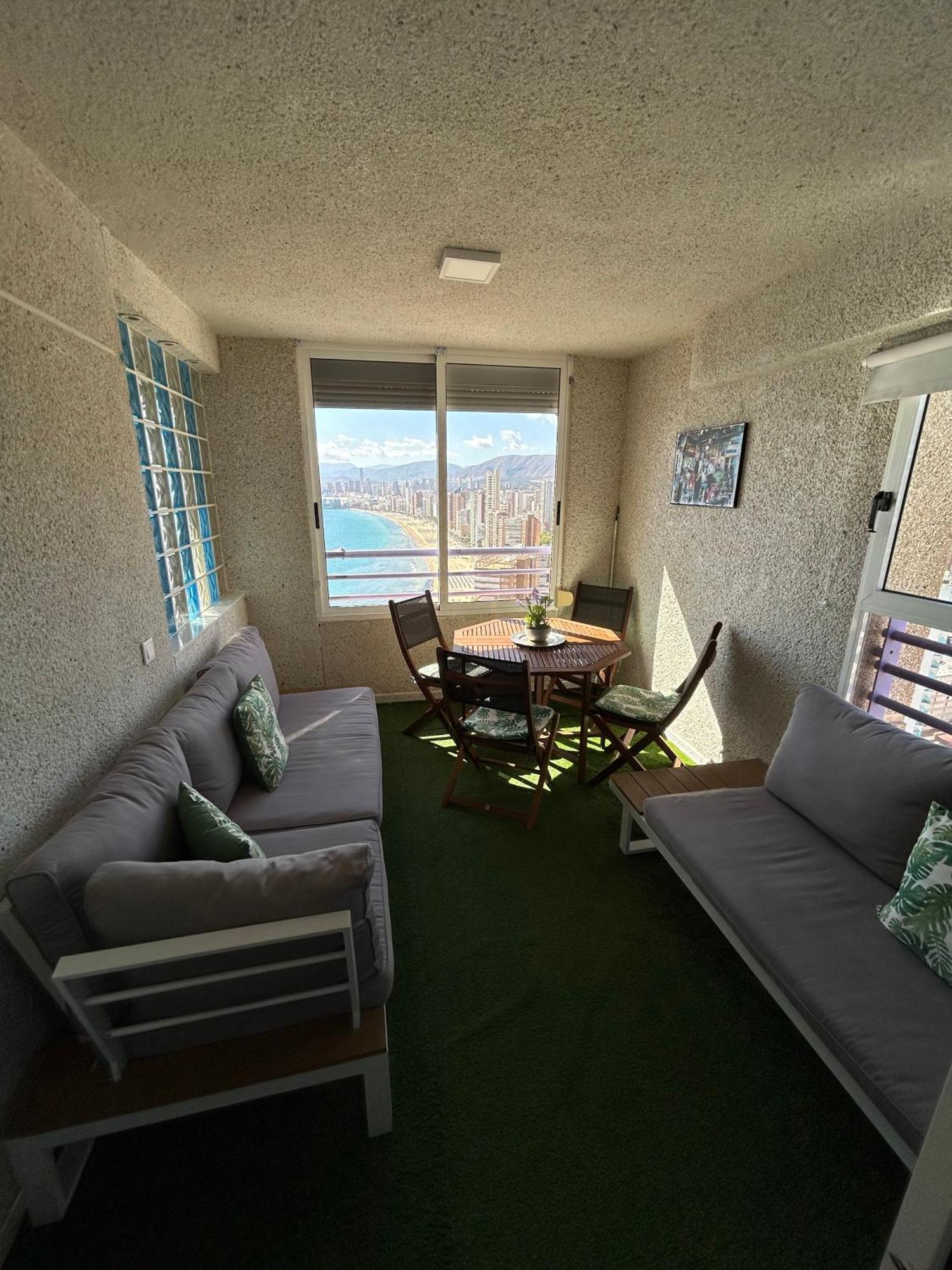 Apartamento Con Preciosas Vistas Y Piscina Benidorm Exterior foto
